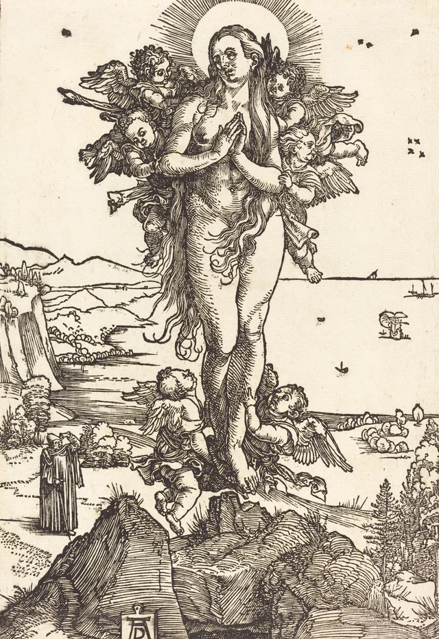L'Élévation de Sainte Marie-Madeleine, Albrecht Dürer