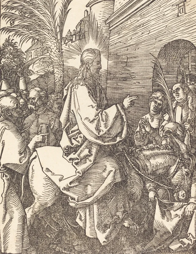 L'Entrée de Jésus à Jérusalem, Albrecht Dürer