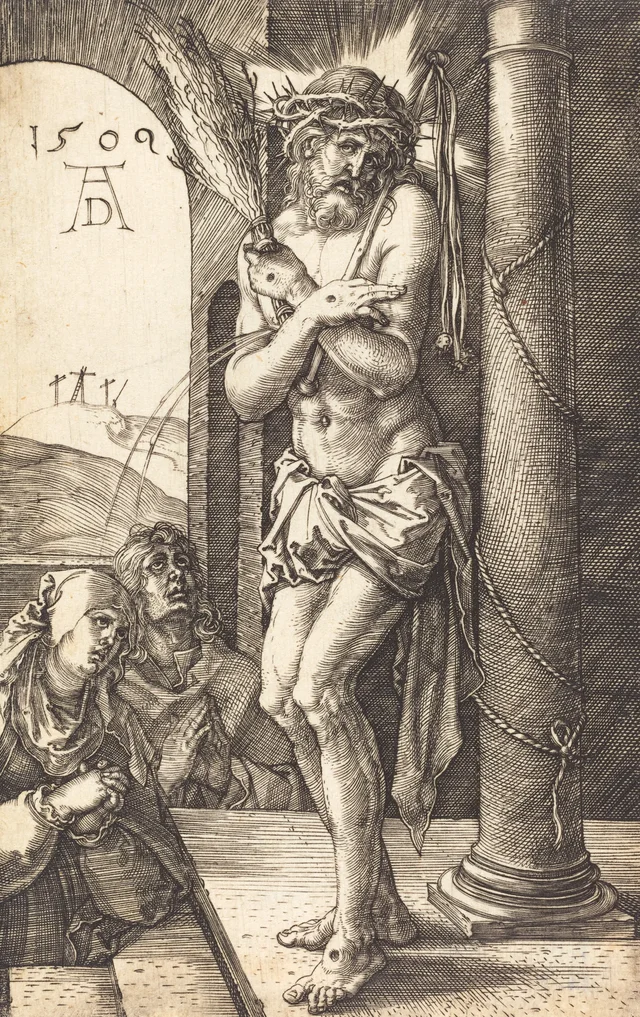El Varón de Dolores en la columna