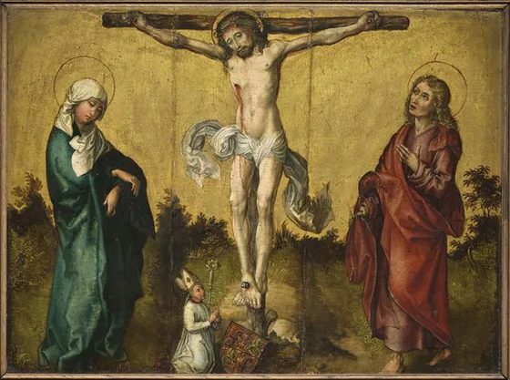 La Crucifixion avec la Vierge, saint Jean et un donateur