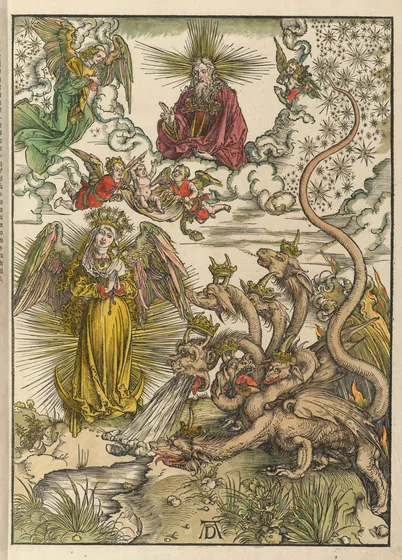 La Femme vêtue de soleil et le Dragon à sept têtes
