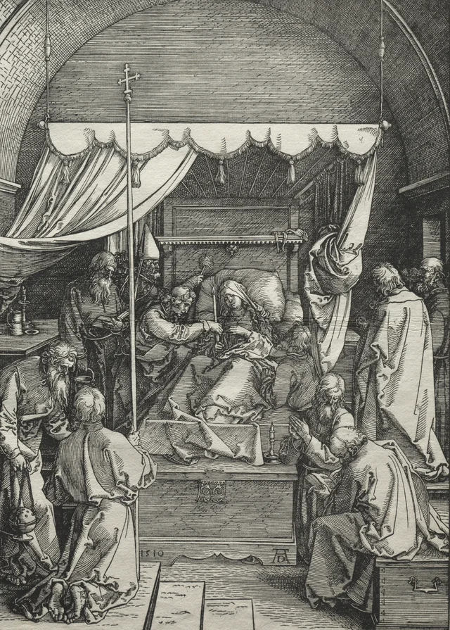 La muerte de la Virgen