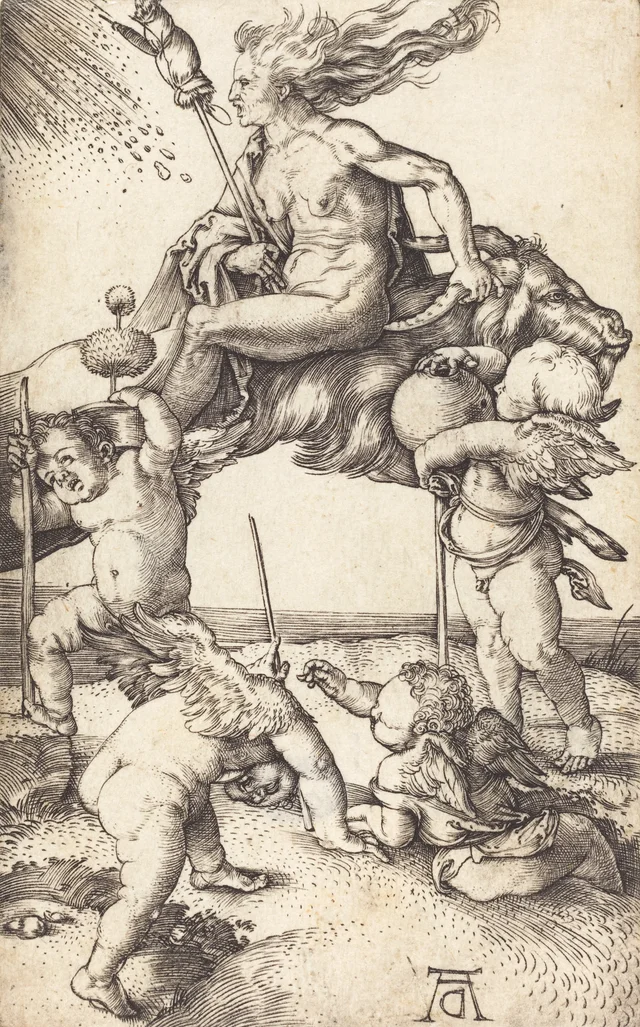 La bruja, Albrecht Dürer