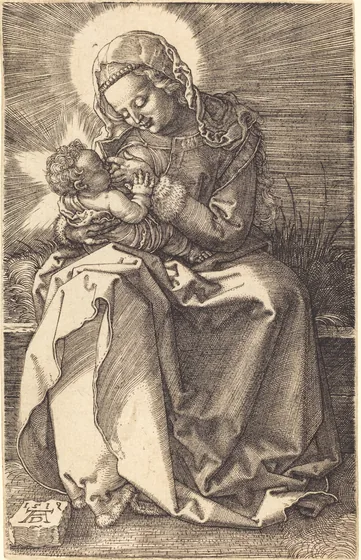 La Vierge allaitant l'Enfant