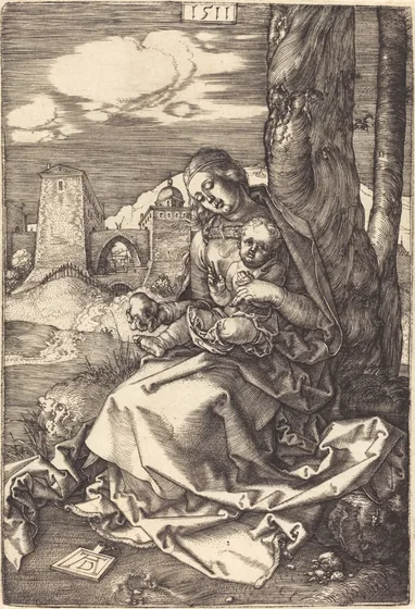 La Vierge et l'Enfant avec la poire