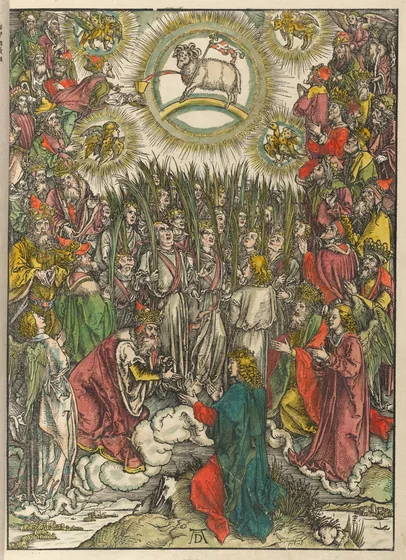 Le Cantique des Elus et l'Adoration de l'Agneau