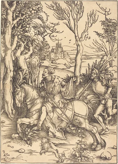 Le Chevalier et le Lansquenet