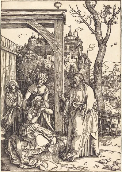 Le Christ prenant congé de sa mère