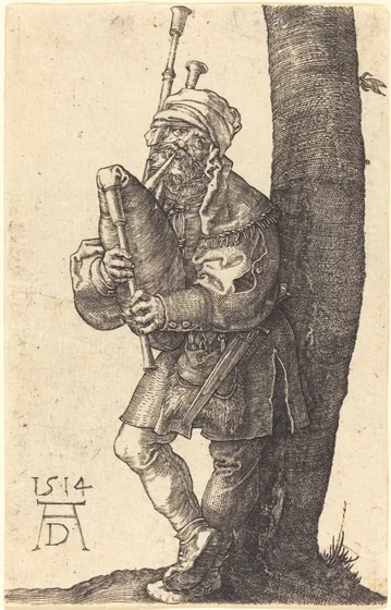 Le joueur de cornemuse