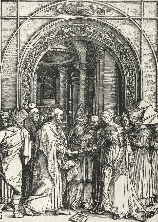 Los desposorios de la Virgen