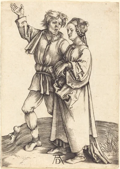 Le paysan et sa femme