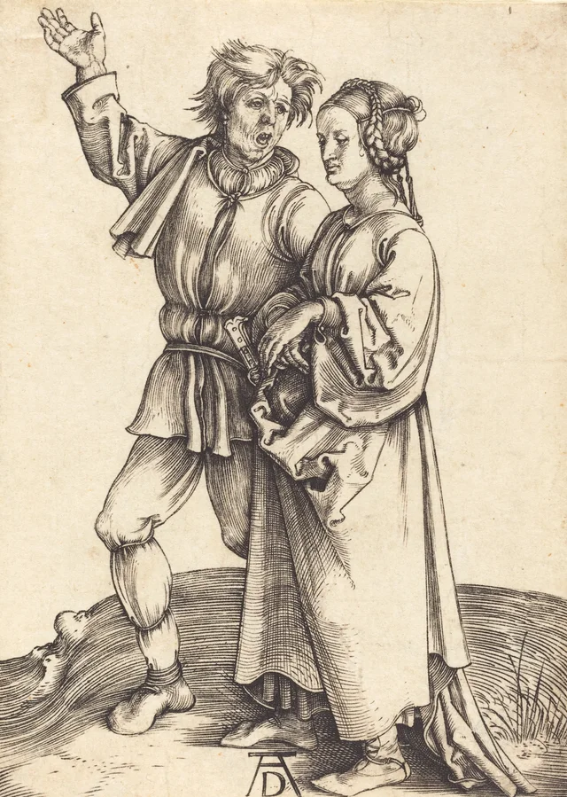 El campesino y su mujer