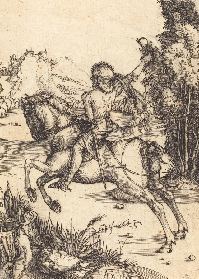 El pequeño correo, Albrecht Dürer
