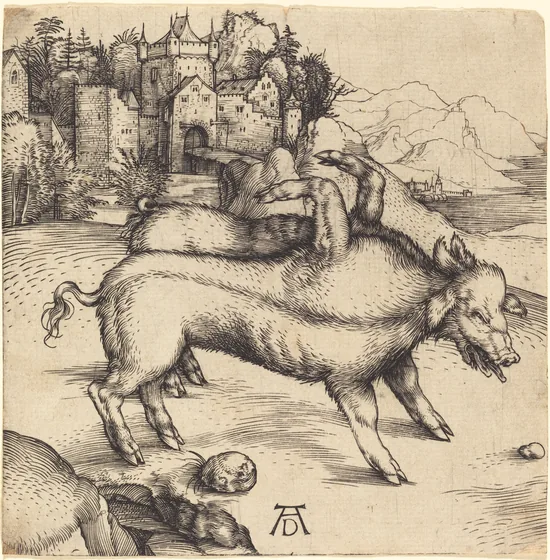 Le porc monstrueux de Landster