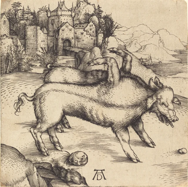 El cerdo monstruoso de Landser