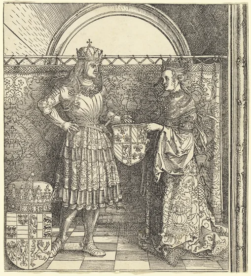Les Fiançailles de Maximilien avec Marie de Bourgogne
