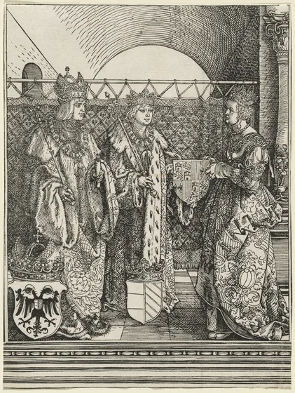 Les Fiançailles de Philippe le Beau avec Jeanne de Castille