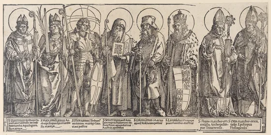 Les Saints protecteurs de l'Autriche