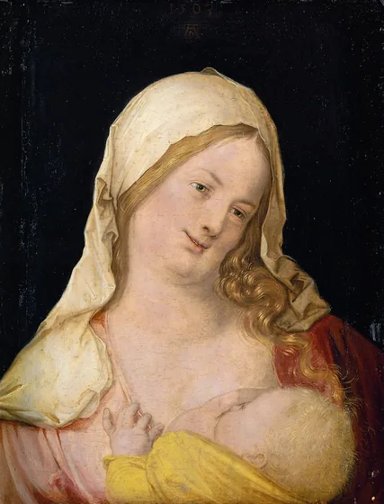 La Vierge allaitant l'Enfant