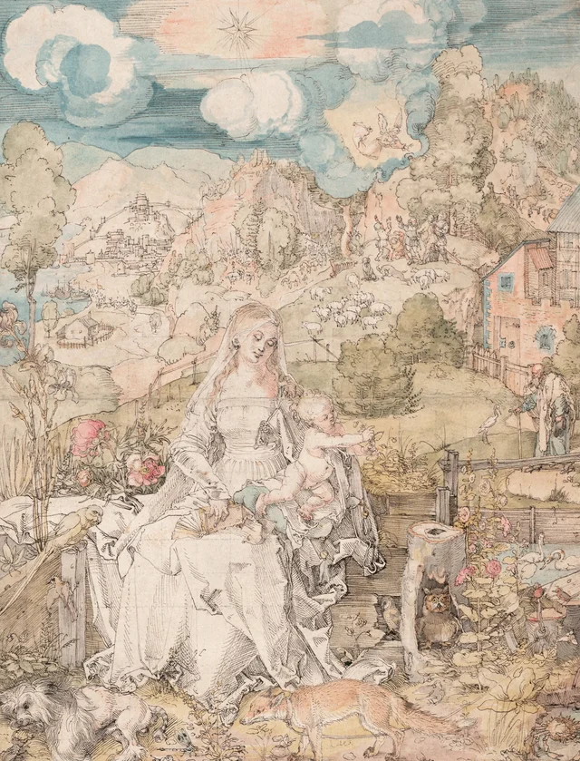 Mary among a Multitude of Animals, Albrecht Dürer