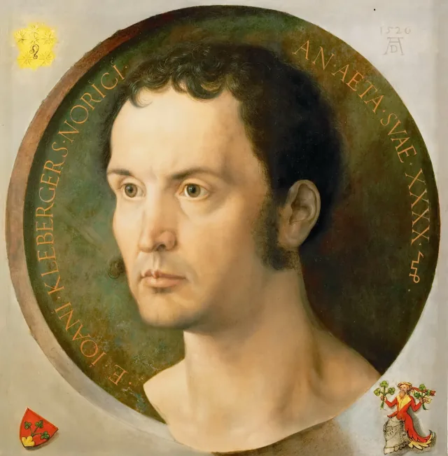 Retrato de Johann Kleberger, Albrecht Dürer