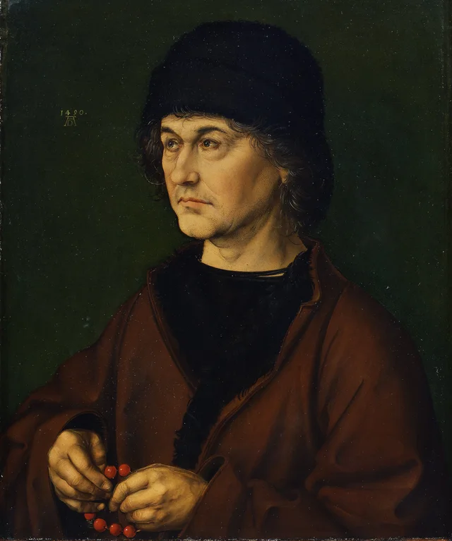 Retrato del padre del artista, Albrecht Dürer