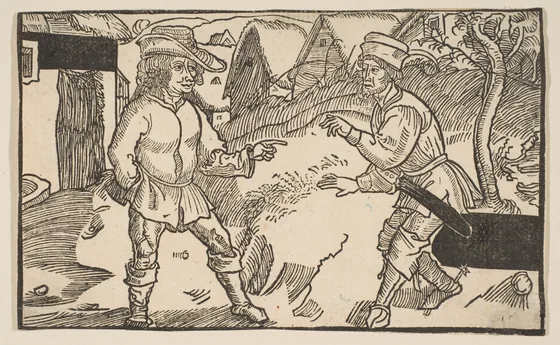 Syrus und Chremes (Heautontimorumenos IV,5)