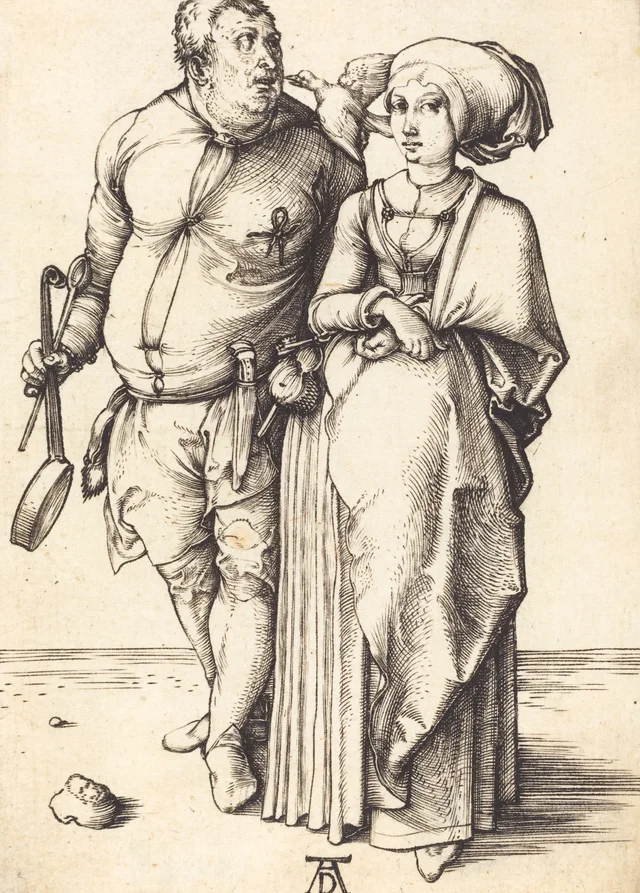 Un cocinero y su esposa