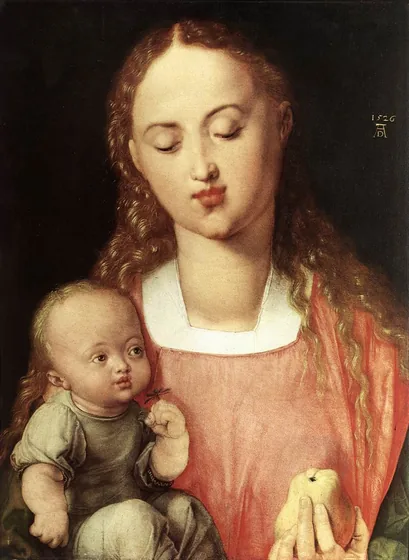 Vierge à la poire