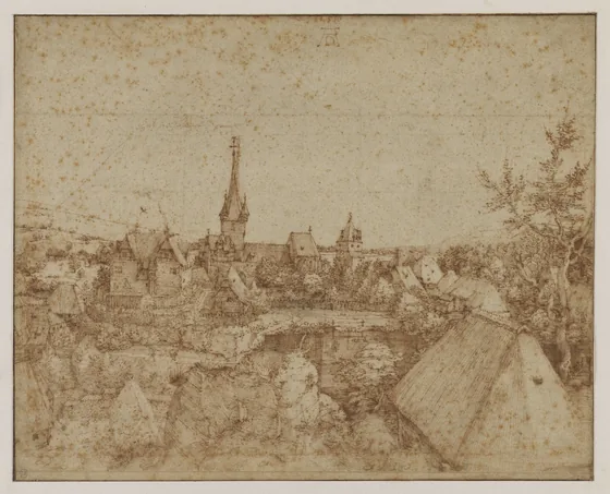Vue du village d'Heroldsberg