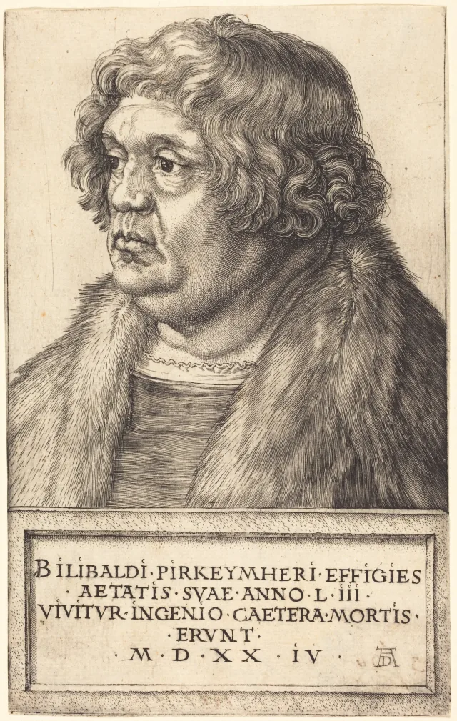 Willibald Pirckheimer, Albrecht Dürer