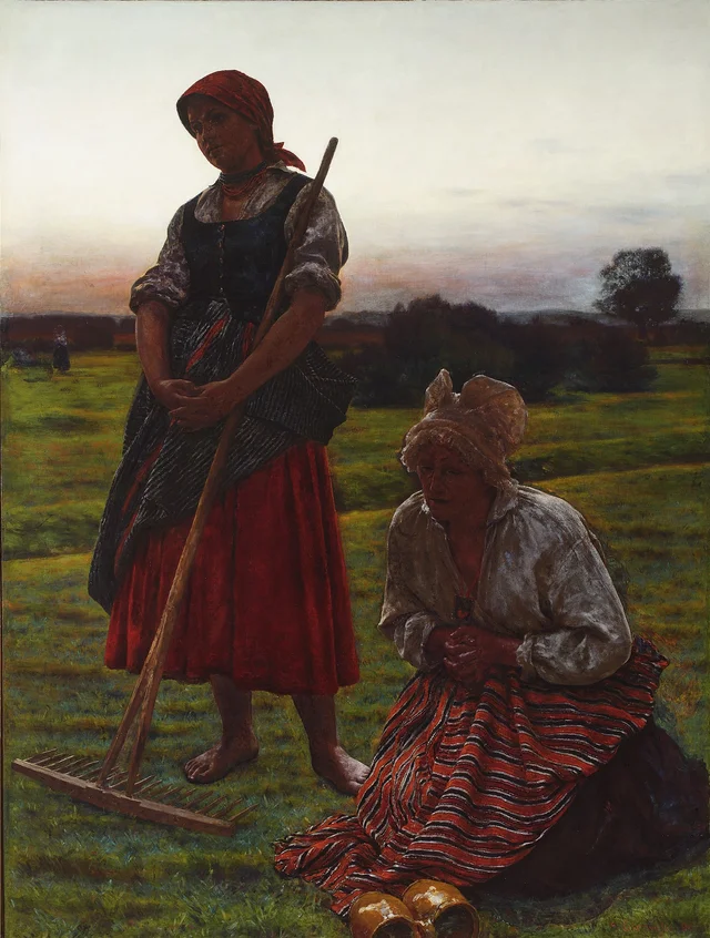 El Ángelus, Aleksander Gierymski