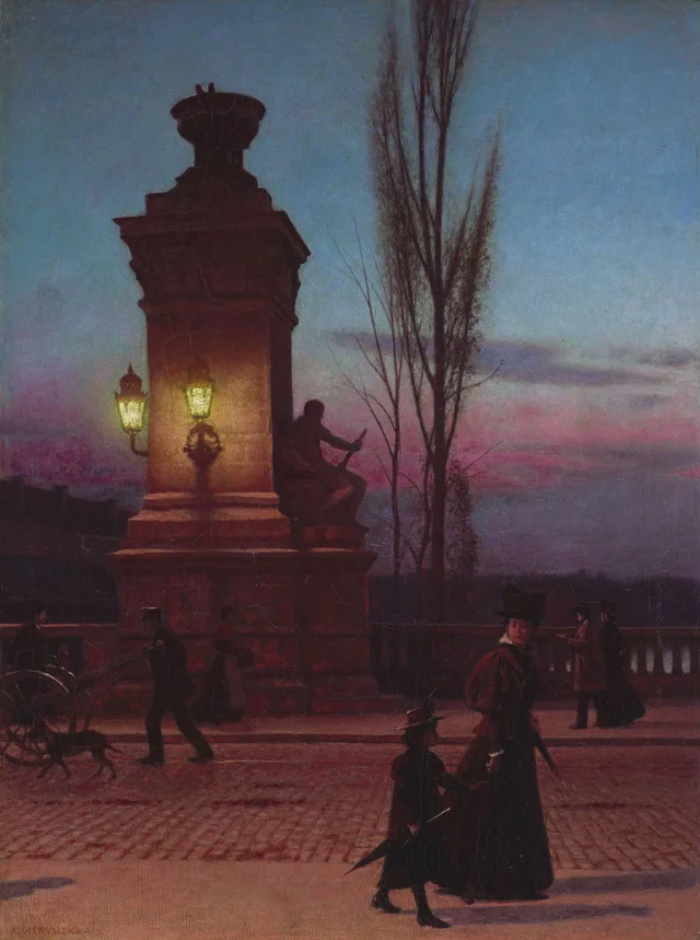 A ponte Luís em Munique, Aleksander Gierymski