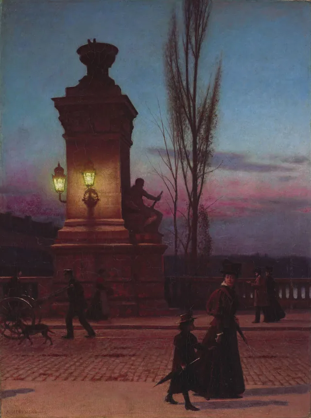A ponte Luís em Munique, Aleksander Gierymski