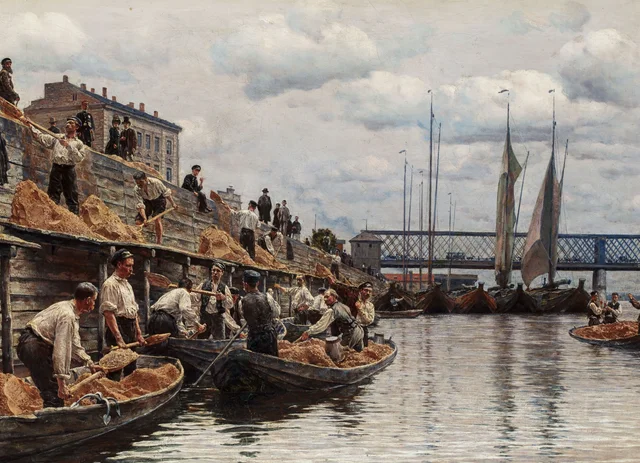 Los areneros, Aleksander Gierymski