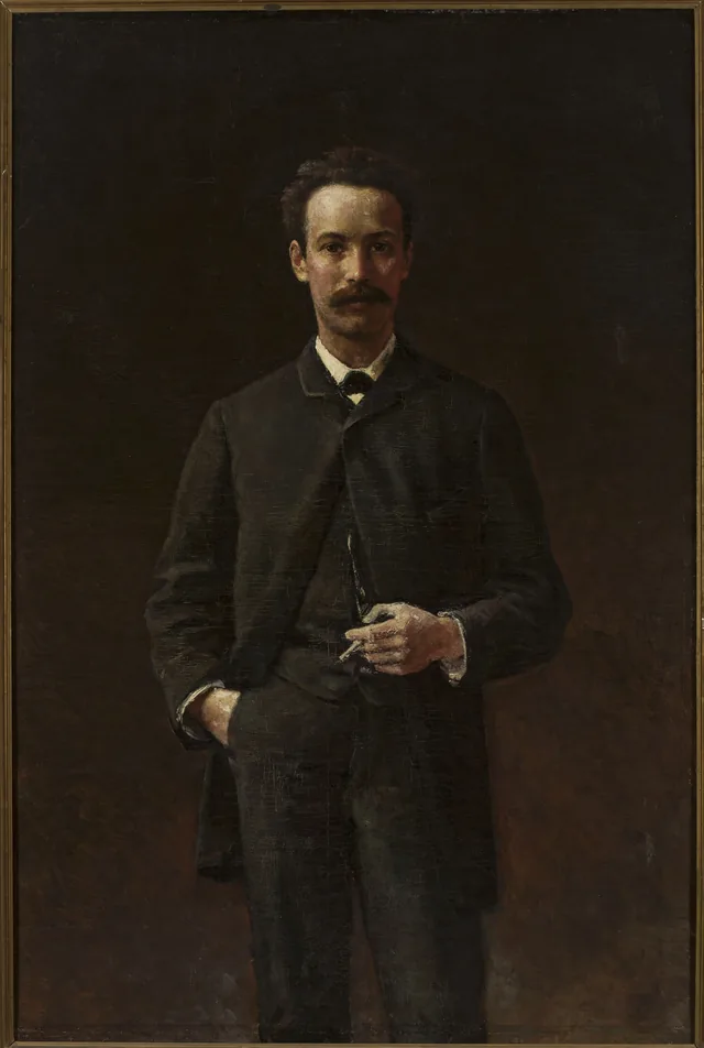 Retrato de Artur Gruszecki, Aleksander Gierymski