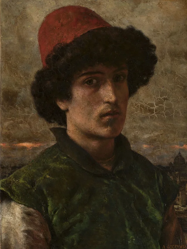 Retrato de un joven italiano