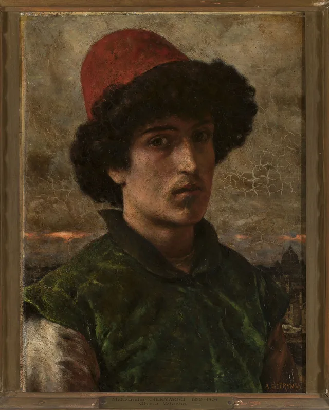 Retrato de um jovem italiano, Aleksander Gierymski