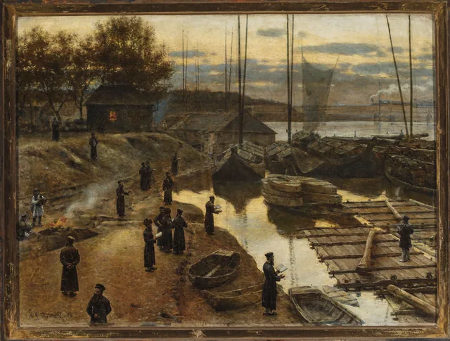 A Festa das Trombetas, Aleksander Gierymski