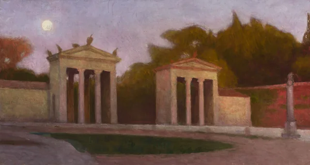 Villa Borghese, Aleksander Gierymski