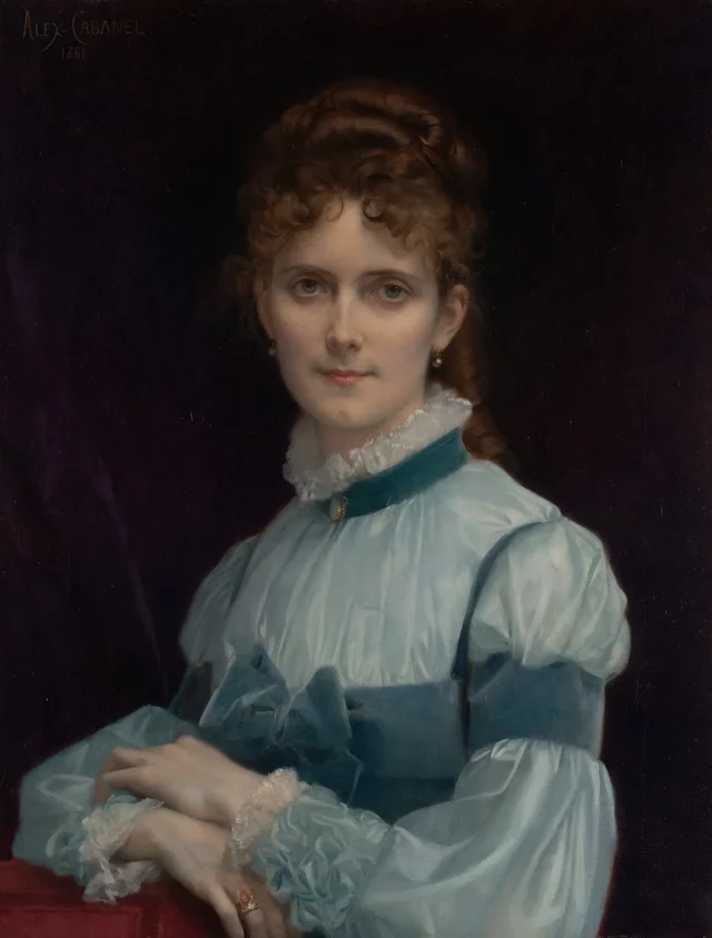 Portrait de miss Fanny Clapp, Alexandre Cabanel