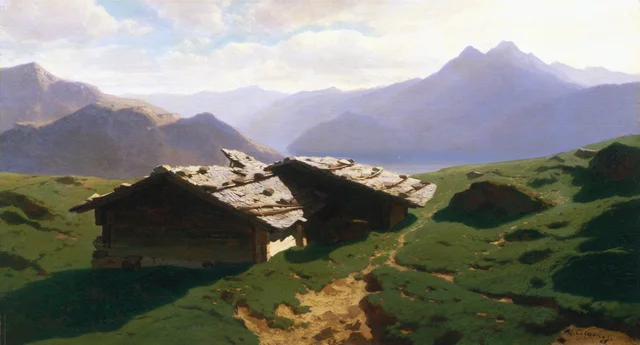 Chalés en el Rigi