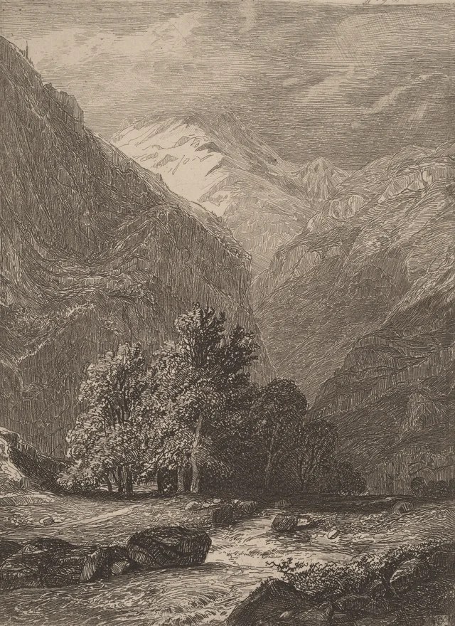 Torrente de montaña
