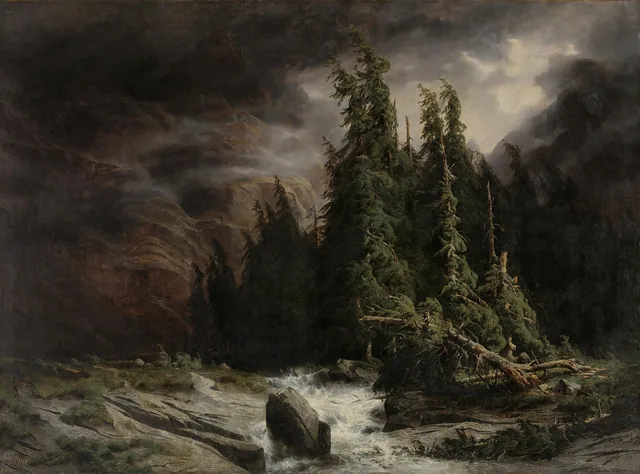 Orage à la Handeck
