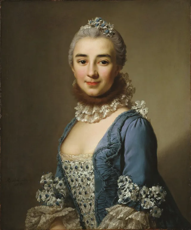 Femme inconnue, peut-être Madame Deshanges