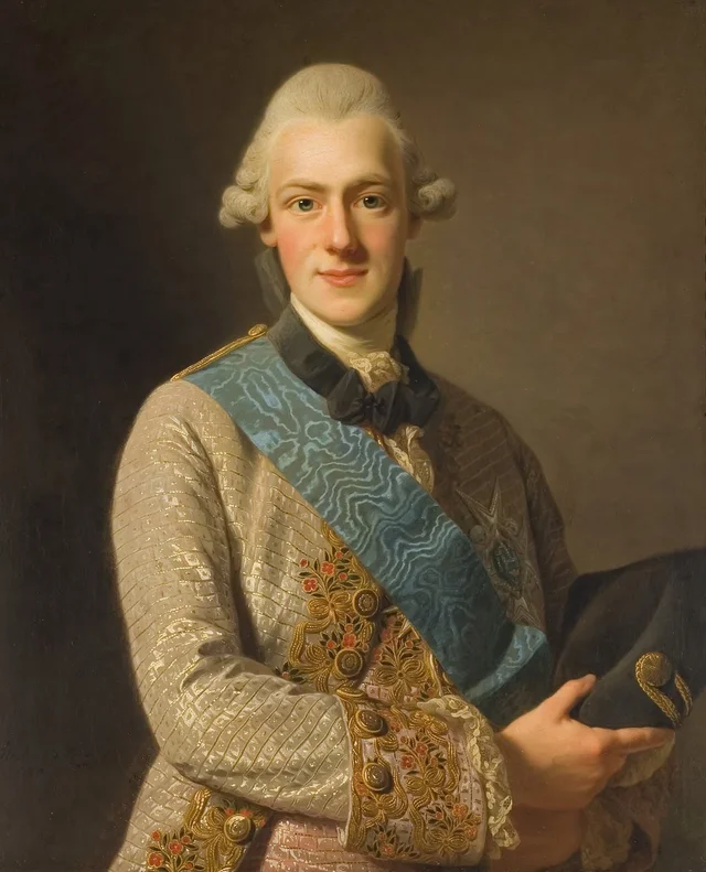 Fredrik Adolf (1750-1803), príncipe de Suecia, hermano de Gustavo III, Alexandre Roslin