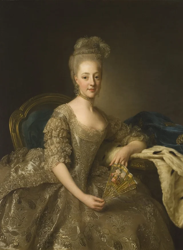 Hedvig Elisabet Charlotta (1759-1818), Princess of Sweden, Duchess of Södermanland, later Queen of Sweden and Norway, Alexandre Roslin