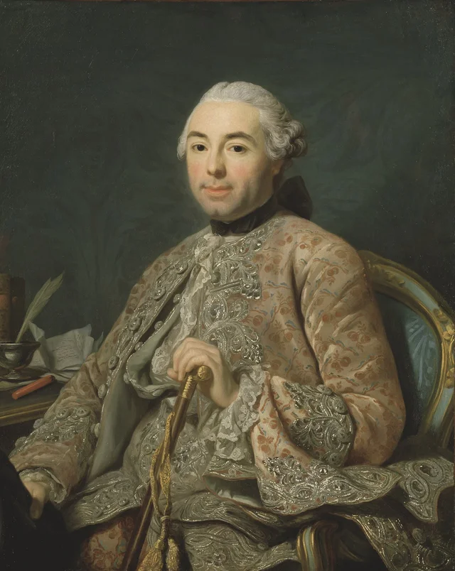 Hombre desconocido, llamado el barón de Neubourg-Cromière, Alexandre Roslin