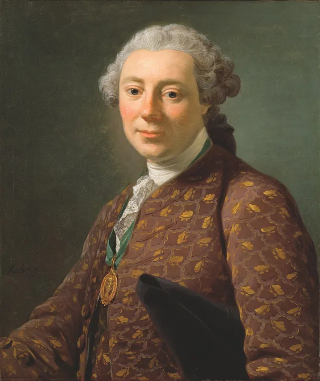 建築家、教授、宮廷監督官ジャン・エリック・レーン（1717-1793）、アンナ・クリスティーナ・ルングレンの夫