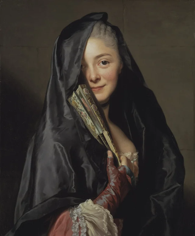 La dama del velo. La esposa del artista, Suzanne Roslin, Alexandre Roslin
